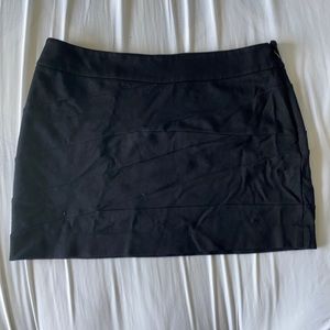 Express Black Mini Skirt